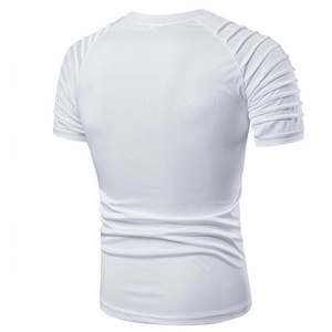 Camiseta de Hombre de Alta Calidad, 100% Algodón Tejido, 220 Gramos, Cuello Redondo, Lisa, Personalizable, al por Mayor, Ecológica, de Secado Rápido - Product Image 2