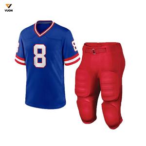 Nuevos uniformes de fútbol americano de diseño de moda personalizados uniformes de fútbol americano sublimados de impresión personalizada para conjuntos de equipos - Product Image 1