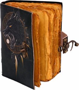 Diario de calavera hecho a mano antiguo Deckle Edge diario de papel 7x5 pulgadas cuaderno de cuero genuino con diseño de calavera y rosas Vintage - Product Image 4