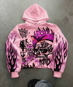 Sweat à capuche d'hiver pour homme personnalisé, fermeture éclair, survêtement, logo personnalisé, pull, 100% coton, polaire, poche, design surdimensionné, respirant - Product Image 3