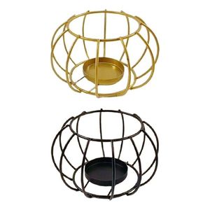 Manufacturer of Home and Hotel Decorative New Golden Metal Candle Stand Home Decoration Unique Design Metal Candle Stand - Product Image 5