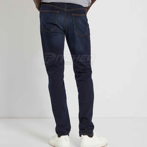 Pantalon en jean pour homme de style unique, sur mesure, 100% coton, léger, décontracté, taille mi-haute, design personnalisable - Product Image 3