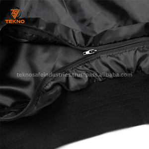 Veste coupe-vent blouson bombardier décontracté de haute qualité vêtements de rue pour hommes logo personnalisé taille blouson bombardier en duvet pour hommes OEM - Product Image 4