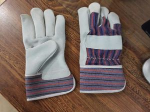 Guantes de Trabajo de Cuero de Primera Calidad, Protección para las Manos, Guantes de Seguridad Casuales para Exteriores y Construcción, Precio al por Mayor - Product Image 2