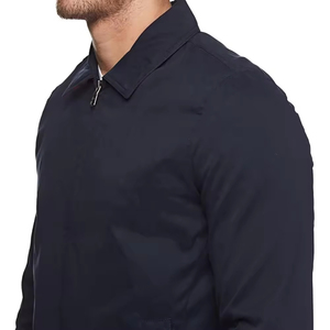 Autumn <b>Winter</b> Men's Casual Outdoor Sports Jacket Loose Fit Stand Collar Canvas Fabric Business Casual Jacket - Product Image 6