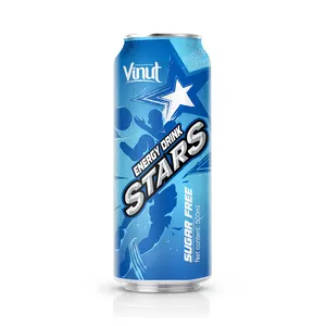 Bebida energética Star Free Low Fat 500ml sem açúcar feita no Vietnã, amostra grátis de bebidas, marca própria OEM/ODM