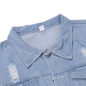 Tendance vestimentaire : Nouvelles vestes en jean à manches longues de couleur unie pour hommes 2026 - Product Image 3