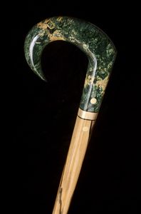 ไม้เท้าเดินทำจากไม้กันลื่นที่มีด้ามจับแข็งแรงหลายรูปทรงสำหรับคนสูงอายุที่ฟื้นฟู - Product Image 4