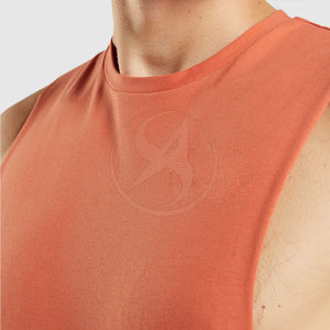 Quick Dry Plus Size Breathable Comfortable <b>Men</b> <b>Singlet</b> 100% Cotton Gym Athletic Vests Training <b>Singlets</b> - Product Image 5