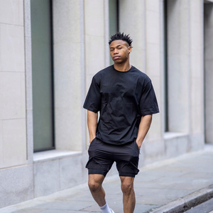 ชุดเซ็ตขาสั้น GEO BROTHERS รุ่นใหม่ ปี 2024 ดีไซน์ทันสมัย แข็งแรงทนทาน ราคาถูก  สำหรับผู้ชาย ชุดฤดูร้อน  รับสกรีนโลโก้  ผ้าโพลีเอสเตอร์/คอตตอน - Product Image 5