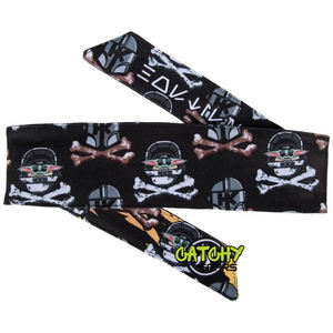 Custom <b>Elastic</b> Sweat Yoga <b>Headband</b> for Outdoor Exercise Sublimation for Paintball <b>Headbands</b> with Own Design for Paintball Access - Product Image 5