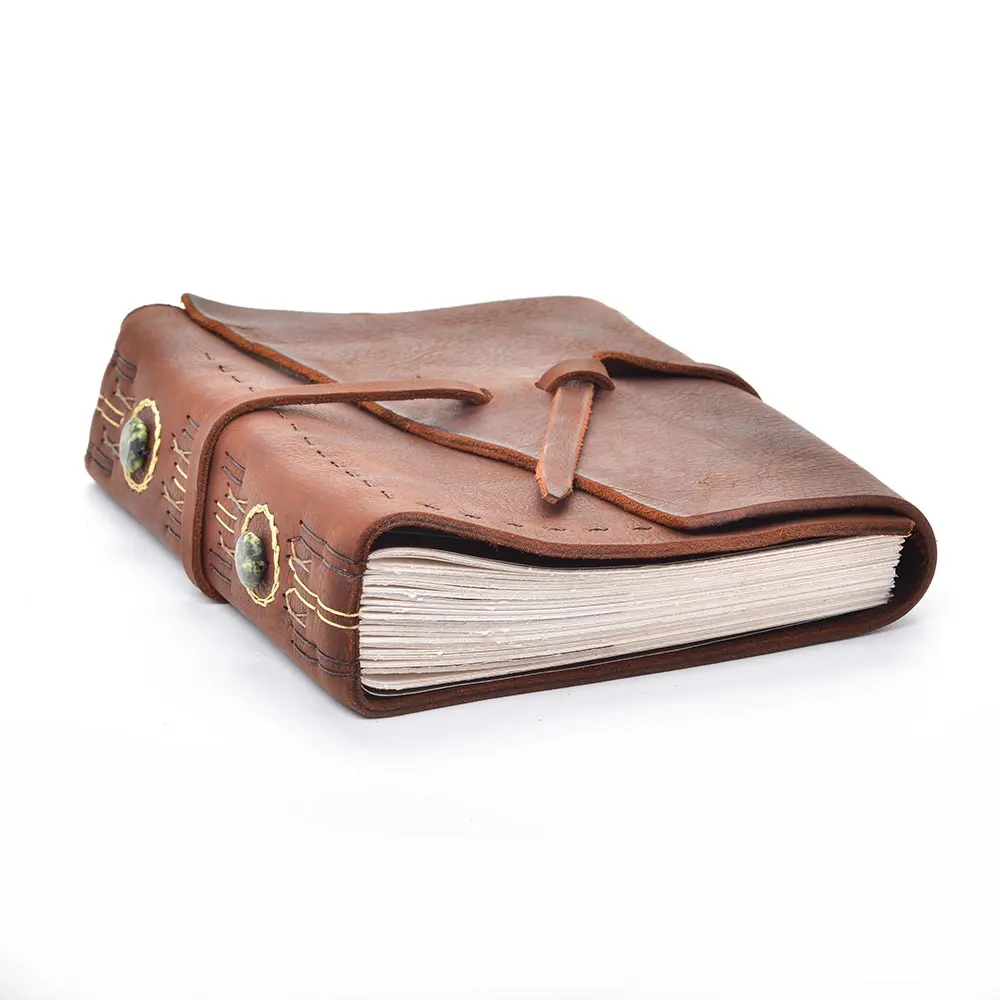 Creative design leather book cover journal notebook Christmas party gift accessories unique design cheap price