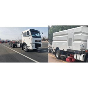 Nueva barredora de vacío Faw J5P 6x4 con chasis Exw China - Product Image 1