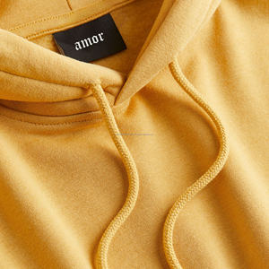 Sweat-shirt et pull à capuche surdimensionné pour homme personnalisé, 100% coton, étiquette de marque brodée, délavé à la pierre pour l'hiver - Product Image 5