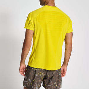 Qualité supérieure Fitness Respirant Séchage Rapide Gym Sport T-shirt Hommes Body Fit Respirant Gym T-shirt - Product Image 4