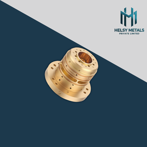 Composant rotatif en laiton professionnel avec interfaces à tolérances strictes et trous percés avec précision pour les systèmes mécaniques OEM - Product Image 3