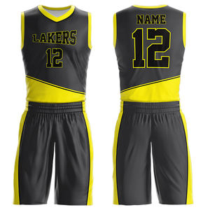 Uniforme de basket-ball unisexe avec logo personnalisé, fabrication sur mesure, respirant, grandes tailles - Product Image 6