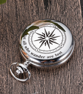 Handmade Magic Personalized Compass Sundial Compass Anniversary Husband Couples Christmas Gifts - Product Image 1