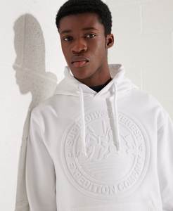 Pulls à capuche d'hiver avec poche en relief pour homme, vente en gros - Product Image 4