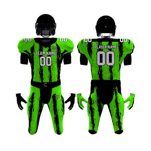 Vente en gros de maillots de football américain personnalisés à capuche, coupe régulière pour jeunes, sublimation - Product Image 4