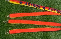 Sangle de sac de stade prête à expédier Sangle uniquement pour équipement de jour de match Sangle de sac à main perlée Gameday Astros Team Sangle de sac perlée
