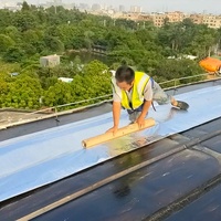 Membrane imperméable rouleau de revêtement intérieur en porcelaine, rouleau de goudron pour toit, Membrane imperméable pour toit