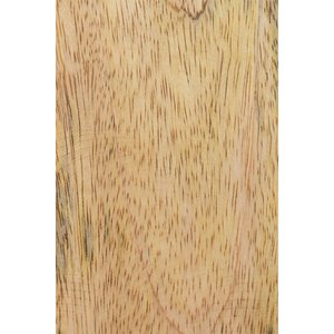 Tabouret bas en bois de manguier blanc Pid - Product Image 5