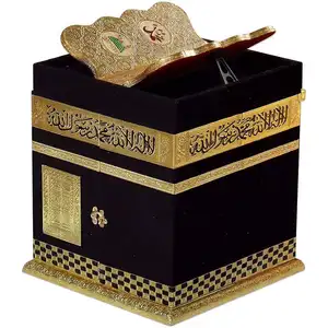 Chất Lượng Cao Gỗ Thông Thủ Công Quran Hộp Với Tường Dấu Hiệu Tốt Nhất Hồi giáo Nghệ Thuật Và Trang Trí Nội Thất Kaaba Hộp Cho Quà Tặng Doanh Nghiệp Chủ Đề của Tình Yêu