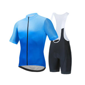 Ensembles de cyclisme de haute qualité Meilleur design Séchage rapide Maillot de vélo Cuissard à bretelles Ensemble de vêtements de cyclisme en gros - Product Image 5