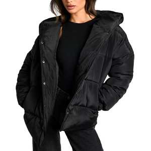 OEM Factory Prices Womens Customized Puffer <b>Coat</b> Jacket Casual Jackets For Women Down <b>Coats</b> Breathable Made In Pakistan - Product Image 1
