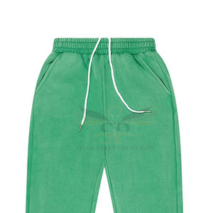 Pantalons de survêtement décontractés confortables de haute qualité Lavage à l'acide fabriqué au Pakistan Pantalons de survêtement pour hommes - Product Image 4