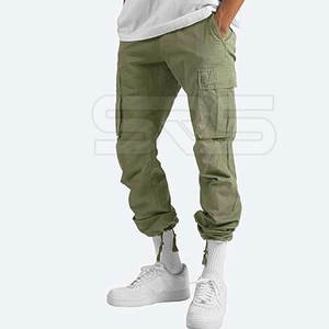 Pantalones Cargo para hombre de bajo precio, pantalones de moda para hombre, pantalones Cargo lavados personalizados transpirables para hombre - Product Image 5