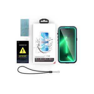 Étui étanche Netzy SAFA 1-1 Series pour iPhone 14 Pro Max, coque de protection noire de style INS, compatible avec le modèle XR - Product Image 5