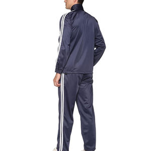 Chándal de poliéster para hombre en color sólido con logotipo personalizado de la mejor calidad y respetuoso con el medio ambiente para el invierno en MOQ bajo - Product Image 2