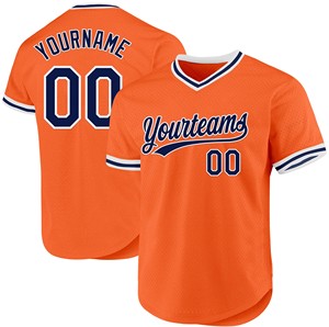 Maillot de baseball rétro personnalisé avec impression par transfert thermique, motif 3D, col en V, taille adulte unisexe, ajouter un nom et un numéro - Product Image 5