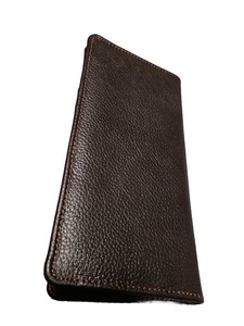 Cartera de cuero genuino para hombre de alta calidad, ligera, RFID, diseño de logotipo personalizado, cierre plegable, tarjetero Premium, diseñador de fábrica - Product Image 6