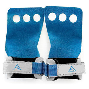 Guantes sin Dedos para Gimnasia, Agarres para Gimnasio sin Orificios, para Entrenamiento, Levantamiento de Pesas, Soporte para la Palma de la Mano, Fitness - Product Image 6