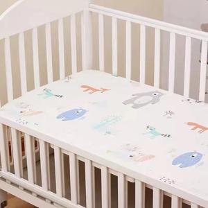 100% Cotton Mattress Topper Protector 130*70cm Reactive Printing Dyes <strong>Cot</strong> Fitted Printed <strong>Sheets</strong> - Product Image 5