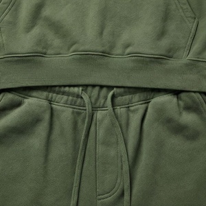 Ensemble de survêtement délavé à l'acide, haute qualité, personnalisable, respirant, style hiver, jogging, ensemble de sport pour la salle de sport, vêtements de sport, couleur personnalisée - Product Image 5