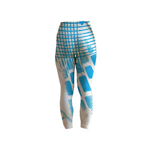 Leggings para mujer en stock, de la mejor calidad, con cintura elástica, para yoga, fabricados por el mejor fabricante en Pakistán. - Product Image 2
