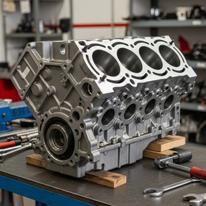 Bloques de motor de hierro fundido y aluminio confiables para uso en aplicaciones automotrices y marinas con disponibilidad de tamaño personalizado - Product Image 4