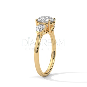 Anillo de compromiso de Plata de Ley 925 para mujer de la mejor calidad, anillo de boda clásico de lujo con diamante de moissanita Original, parada de espectáculo - Product Image 4