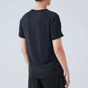 เสื้อเทรนนิ่งสำหรับนักกีฬาเสื้อยืดแขนยาวไร้รอยต่อสำหรับผู้ชายผ้าคอตตอน100% & ผ้าโพลีเอสเตอร์แห้งเร็ว - Product Image 6