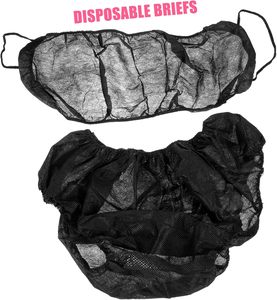 100 pièces pour femmes Spa tissus Non tissés sous-vêtements bronzage enveloppes Salon culotte jetable T string hygiénique emballé individuellement - Product Image 6