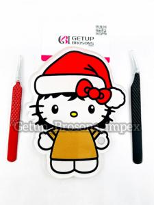 Nouvelle tuile de cils Hello Kitty mignon acrylique personnalisé durable avec aimant pour pince à épiler d'extension de cils tuile de cils personnalisée disponible - Product Image 4