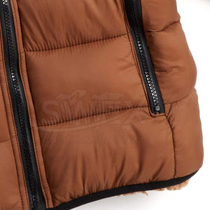 Veste d'hiver à bulles de haute qualité pour hommes conception personnalisée vente en gros d'une veste d'hiver à bulles pour hommes - Product Image 6