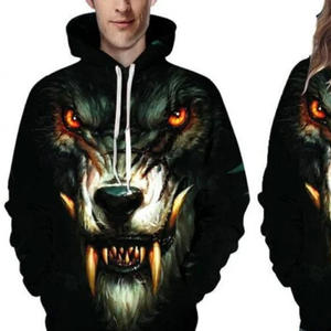 100% Diseño de logotipo personalizado Sublimated Men's Hoodies Sudaderas con capucha de manga larga - Product Image 4