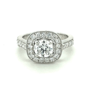 Bague Soliatre en Diamant Naturel pour Mariage, Fiançailles, Personnaliser les Bijoux pour Femmes, Vente en Gros de Bague en Diamant, Bijoux de Mode - Product Image 1