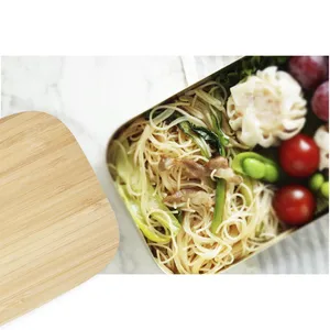 Eco-friendly Tite Bamboo <b>Lunch</b> <b>Box</b> Gadget - Product Image 3