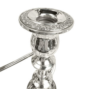 Nouveau candélabre en argenterie élégant bougeoir en métal de qualité supérieure bougeoir pour candélabre de table à la maison - Product Image 5